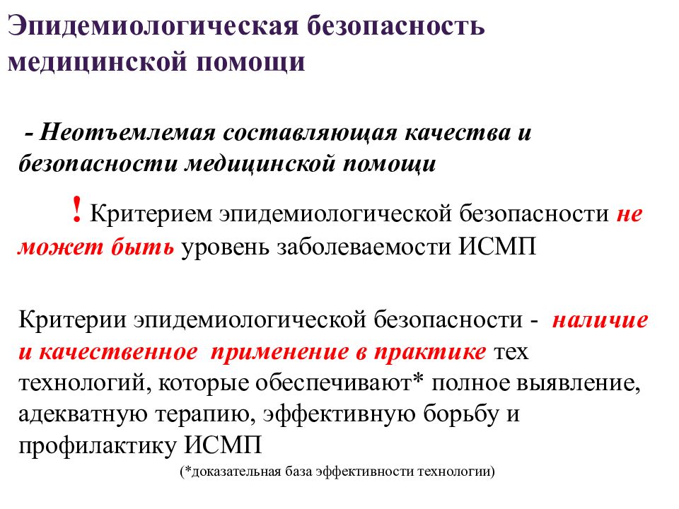 Безопасность медицинской помощи