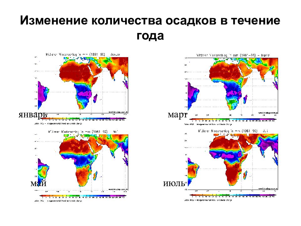 Изменение количества осадков в течение года. Изменение количества осадков. Изменение осадков. Изменение количества осадков на территории Африки.