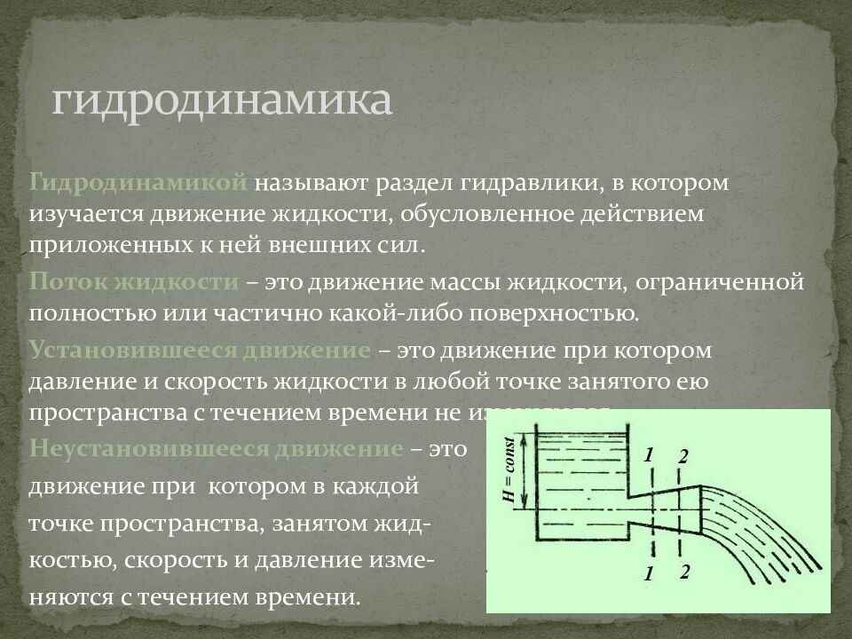 гидродинамика