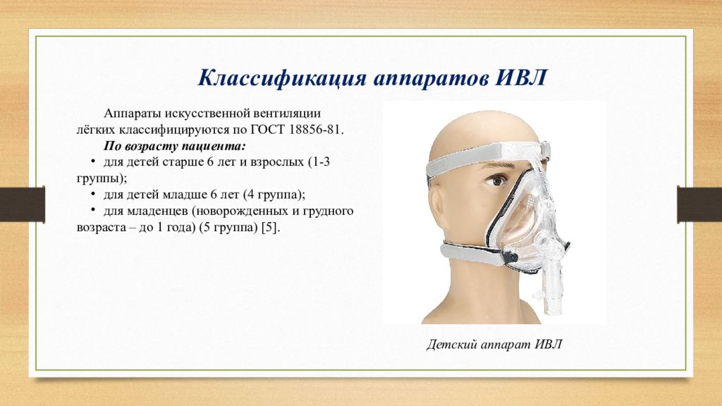 Искуственная вентиляция легких презентация