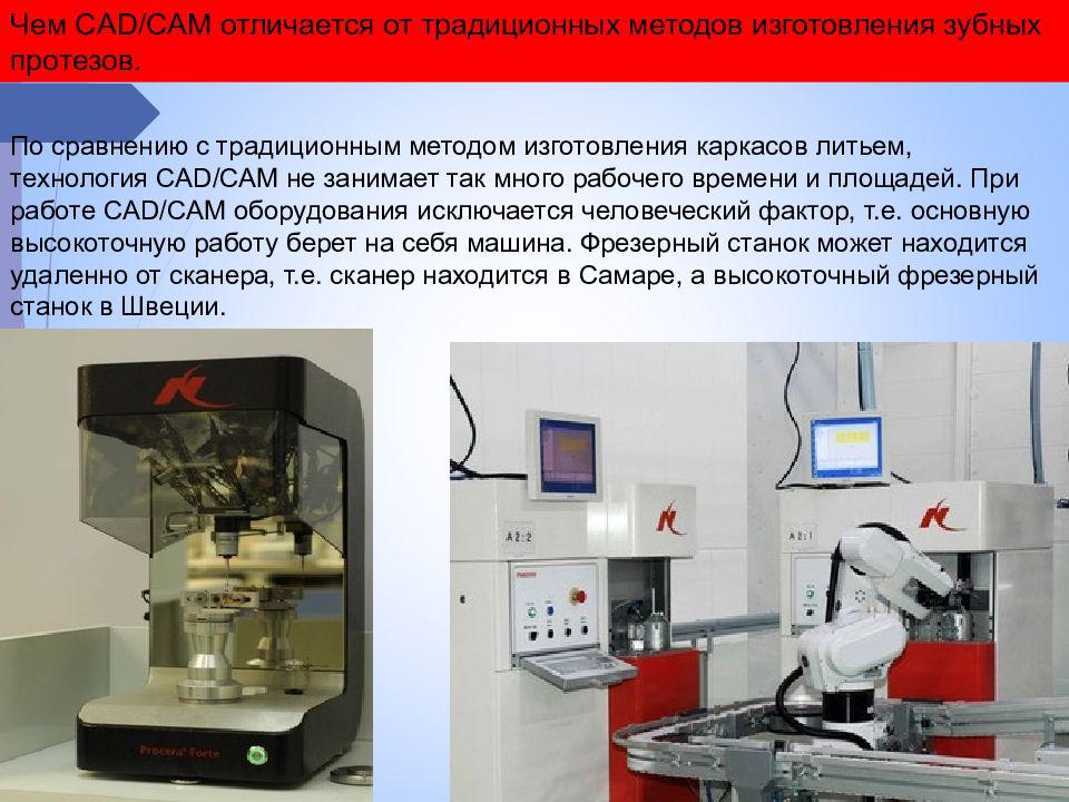 Cad cam технологии в ортопедической стоматологии презентация