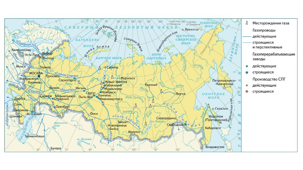 Газовая промышленность. 9 класс. Урок 7