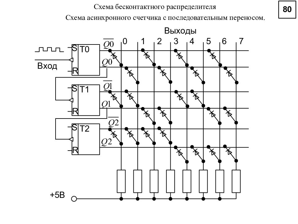 Р40 распределитель схема