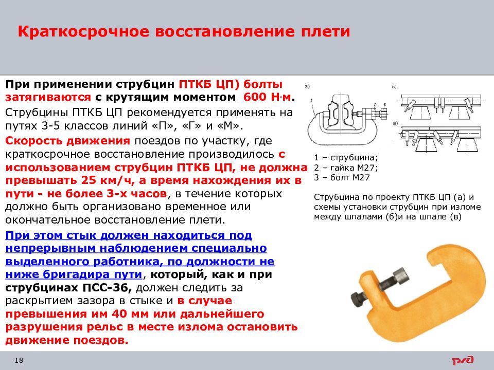 Восстановление целостности. ПСС-36 струбцины. Струбцина ПСС 36 затяжкой гаек. Струбцина ПСС 36 Железнодорожная. Схема установки струбцин ПСС 36.