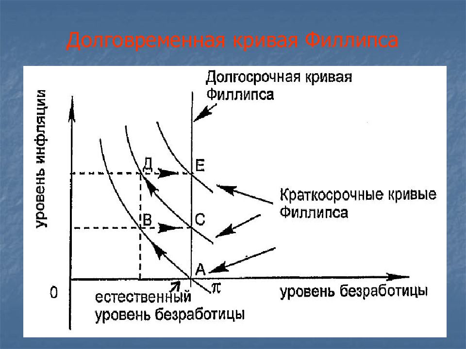 Рисунок кривая филлипса