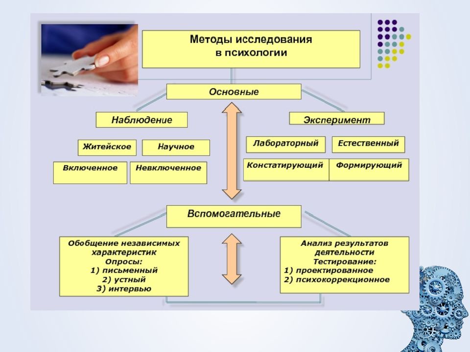 Особенности психологии