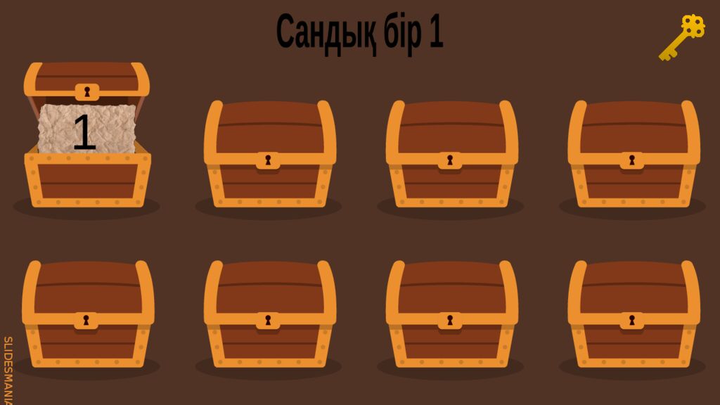 Сандық толы алтын !