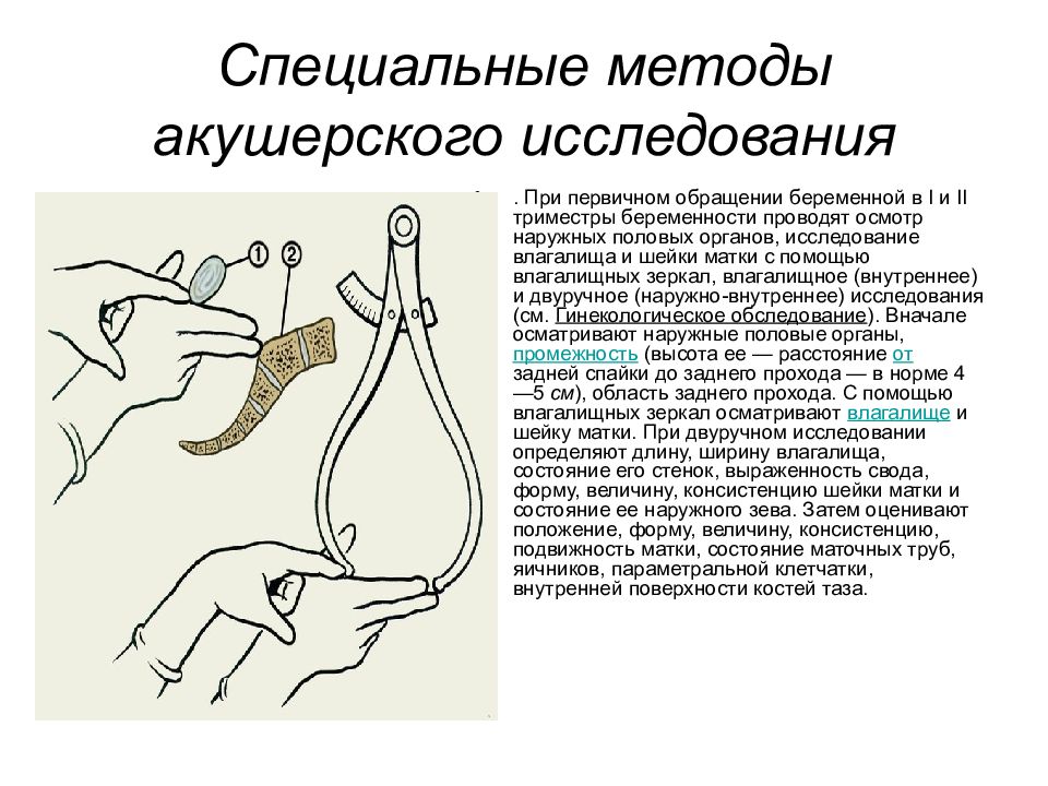 Презентация методы исследования в акушерстве