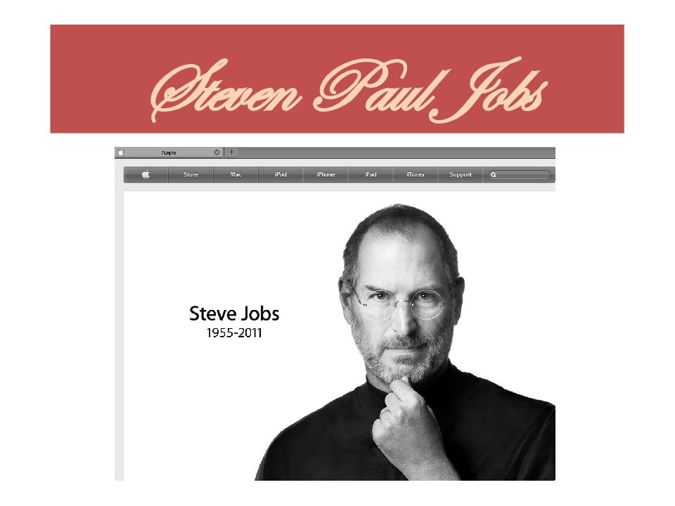 Steven Paul Jobs