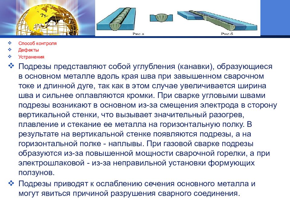 Контроль дефектов. Методы устранения дефекта подрез. Способы контроля Подрезов при сварке. Способ устранения подреза. Подрезы – представляют собой углубления.