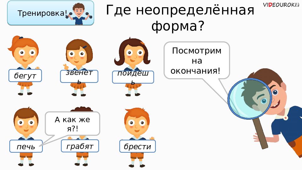 Начальную неопределенную форму