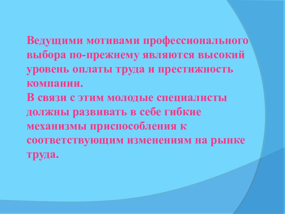 Проблема трудоустройства молодежи в россии презентация