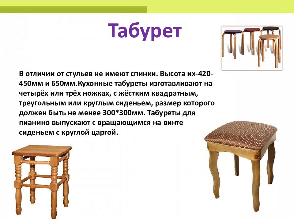 Презентация мебель. Презентация на тему мебель. Мебельные товары презентация. Составные части табурета. Стул по частям.