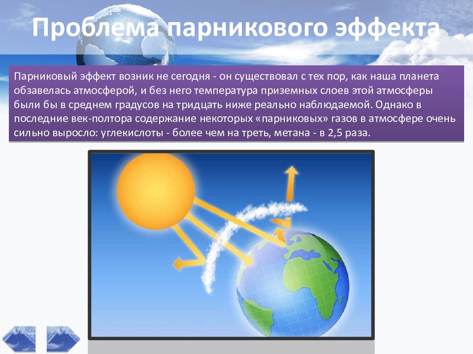 Презентация по физике парниковый эффект