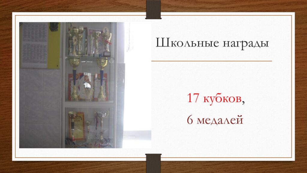 Школьные награды