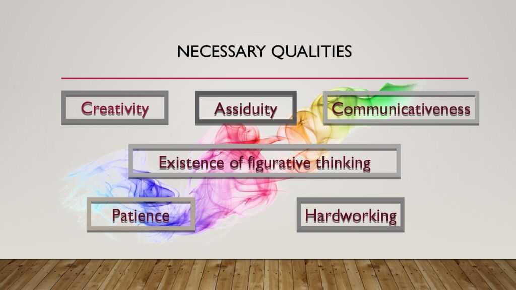 N ecessary qualities