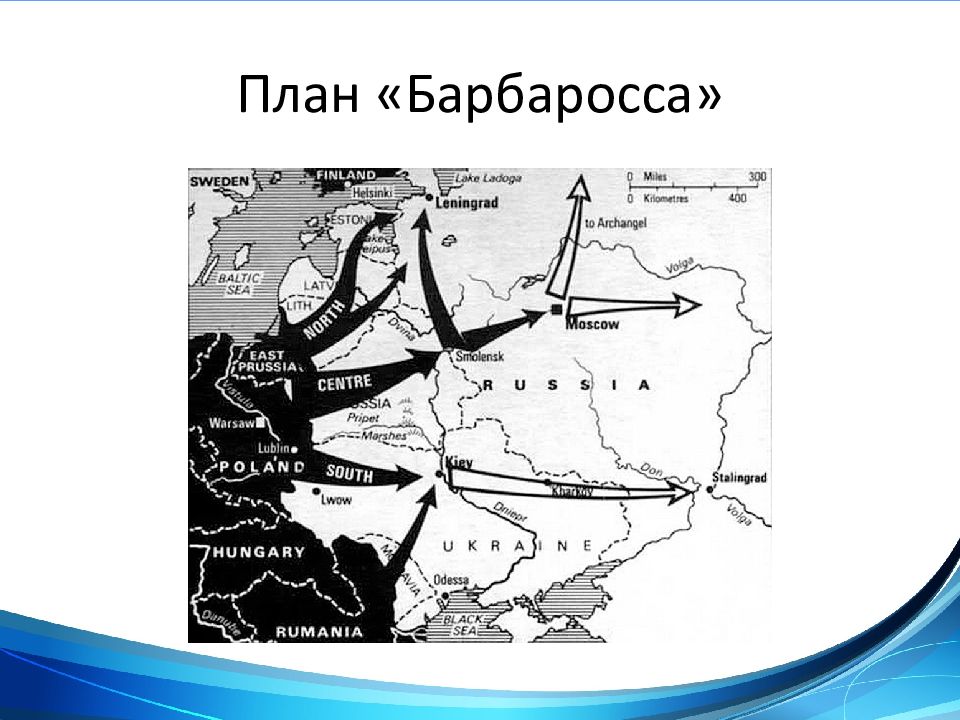 Каково было основное содержание плана барбаросса