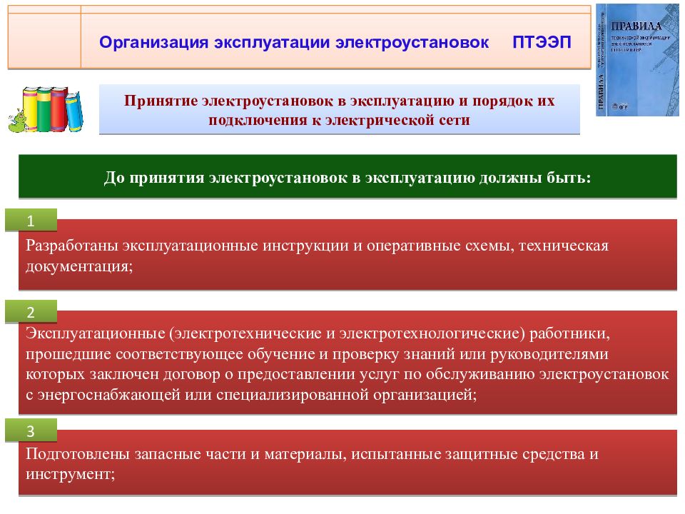 Организация эксплуатации электроустановок. Техническая эксплуатация электроустановок потребителя. Правила технической эксплуатации электроустановок. Системой организации эксплуатации электроустановок.