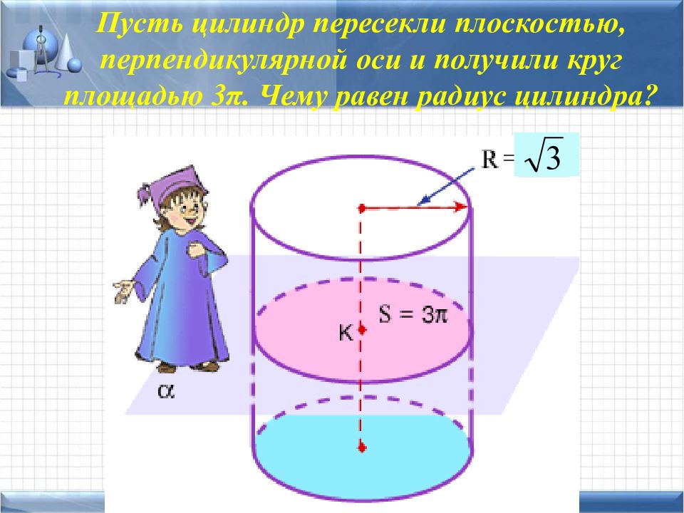 Плоскость пересекает цилиндр. Понятие цилиндра площадь поверхности. Понятие цилиндра площадь поверхности цилиндра. Понятие цилиндра презентация. Площадь цилиндра площадь круга.