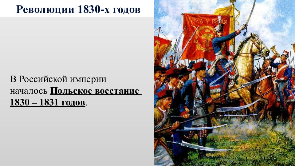 Внешняя политика второй четверти xix века. Революция в Польше 1830-1831. Восстание Поляков в Российской империи. Годы польских восстаний в Российской империи. 1830 Год внешняя политика.