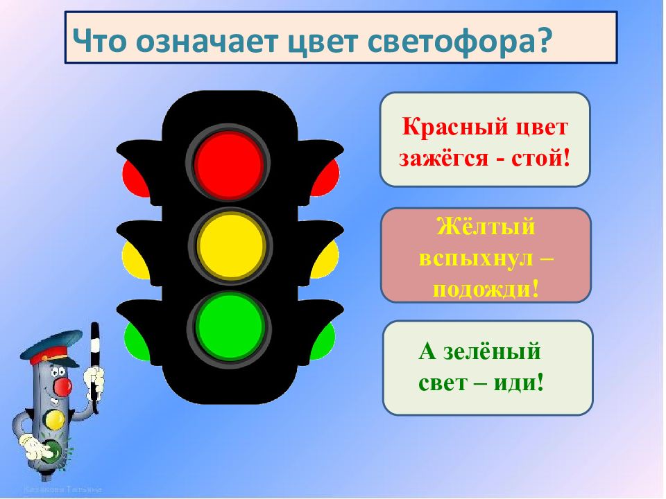 Цвета светофора картинки