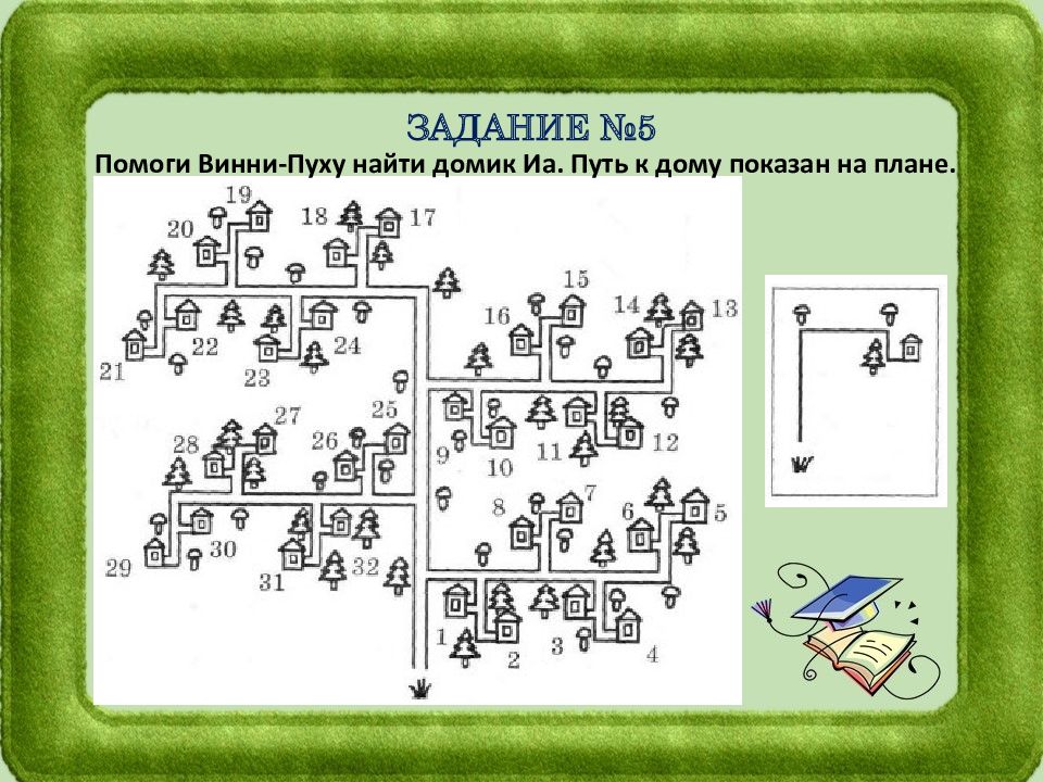 Помогала пять. Помоги Винни пуху найти домик ИА путь. Помоги Винни пуху найти домик ИА путь к дому показан на плане. Помогите Винни пуху найти домик ИА. Задание помоги Винни пуху.