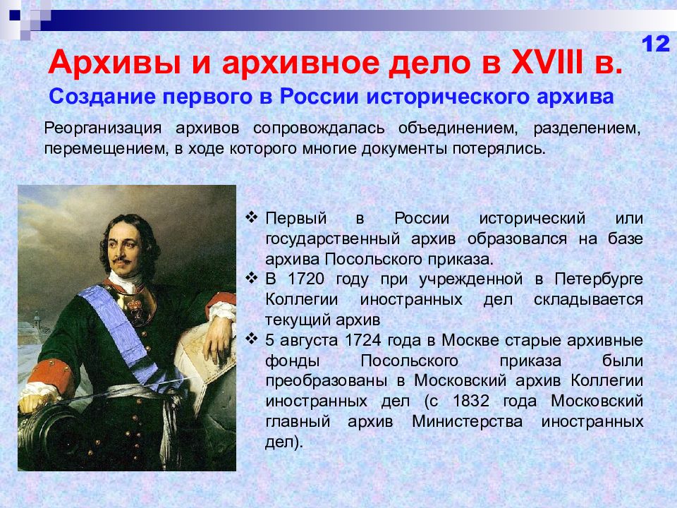 Архив первого. История архивного дела. История архивов России. История становления архивного дела. История развития архива.