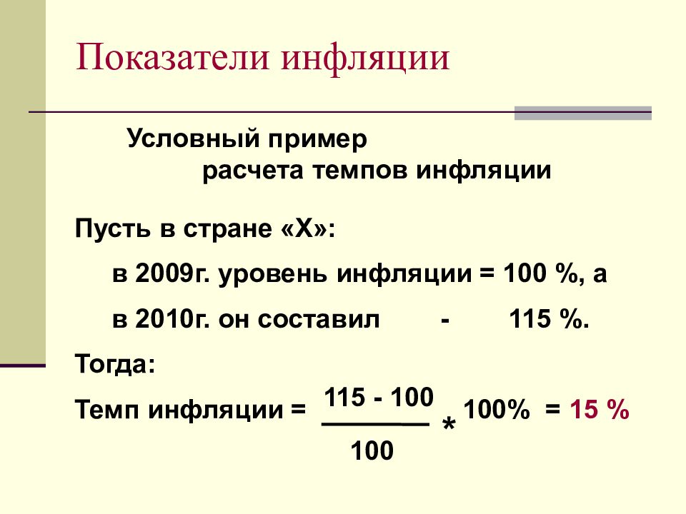 Коэффициент инфляции строительство