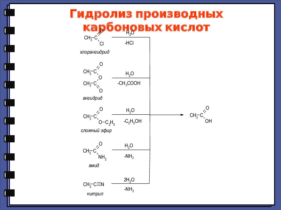 Карбоновые кислоты и их производные презентация