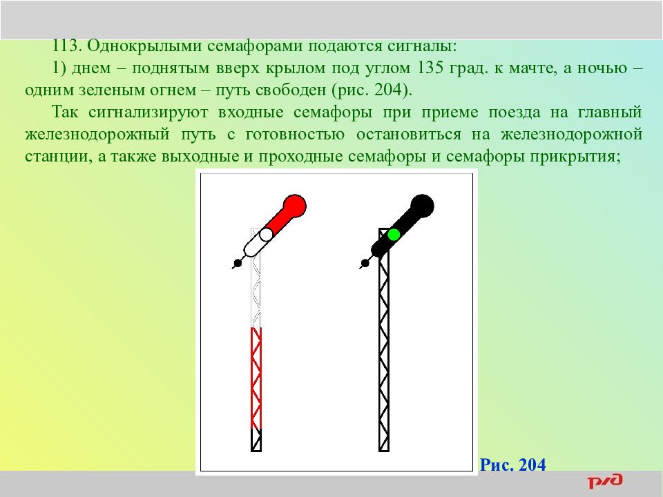 Каким образом подается. Сигналы семафора. Сигналы входного семафора. ЖД семафор сигналы. Поднятое крыло семафора.