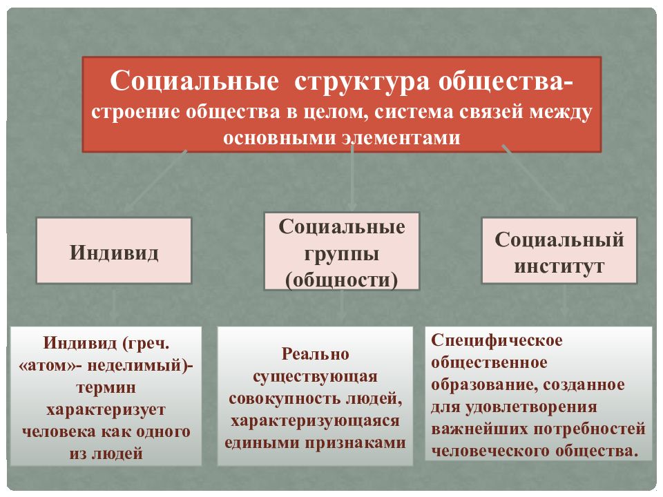 Социально демографическая группа выделяемая