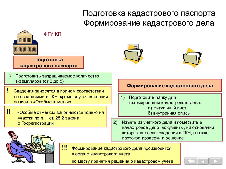 Кадастровое дело образец