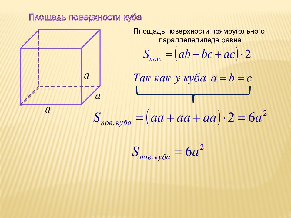 Комната имеет форму прямоугольного параллелепипеда размеры которого указаны на рисунке найди площадь