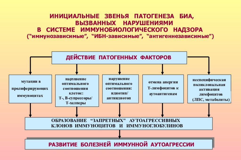 Звенья патогенеза. Звенья системы иммунобиологического надзора. Структура иммунобиологического надзора. Система иммунобиологического надзора функции.