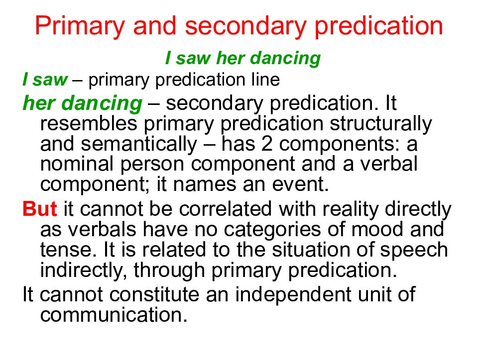 Secondary grammar. Predication in English Grammar. Primary and secondary predication in English. Secondary and implicit predication. Secondary predication in Grammar.