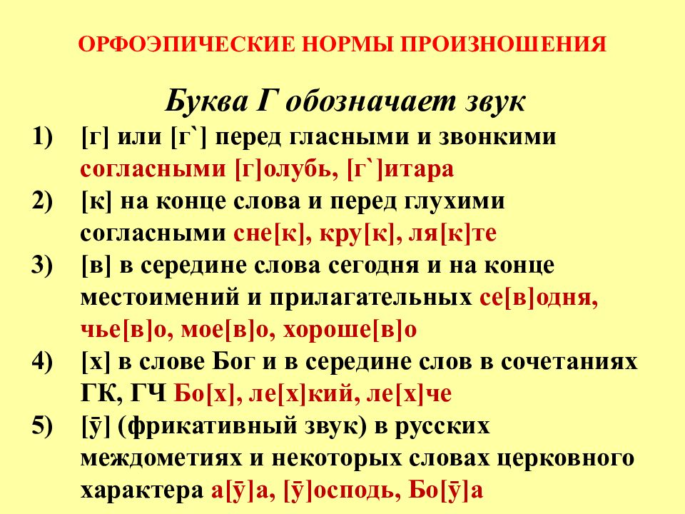 Проверочная работа по теме орфоэпия 5 класс