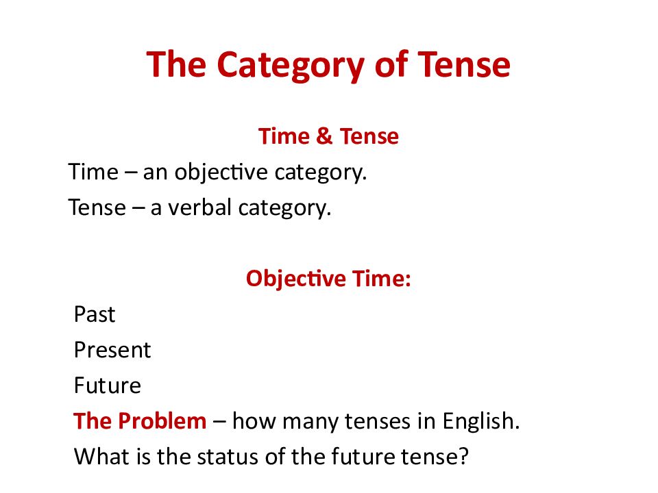 Show forms of verb