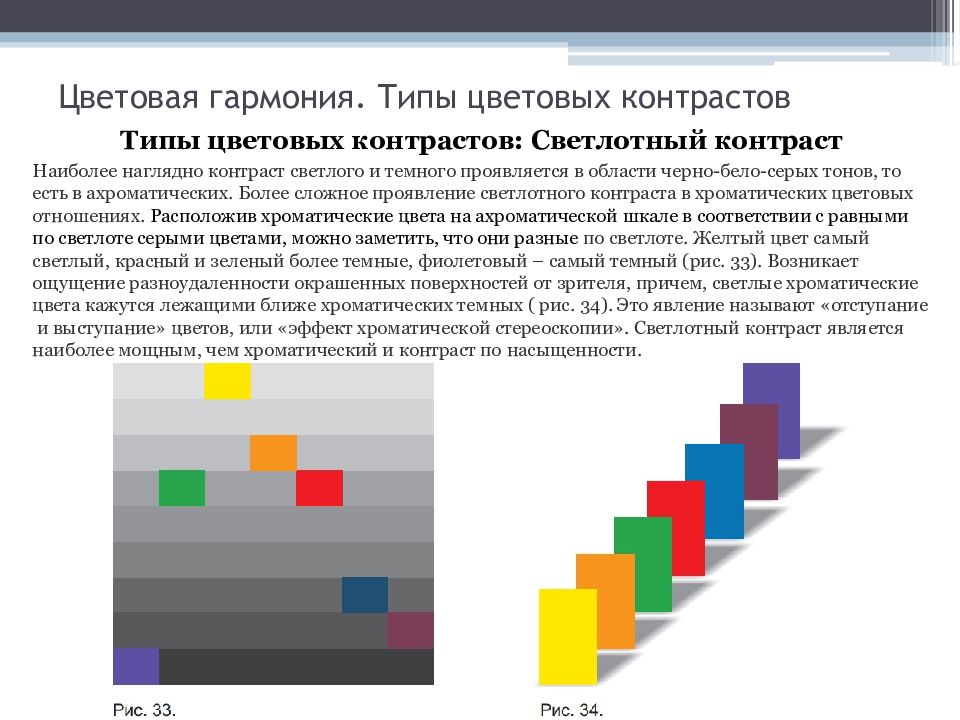 Типы цвета