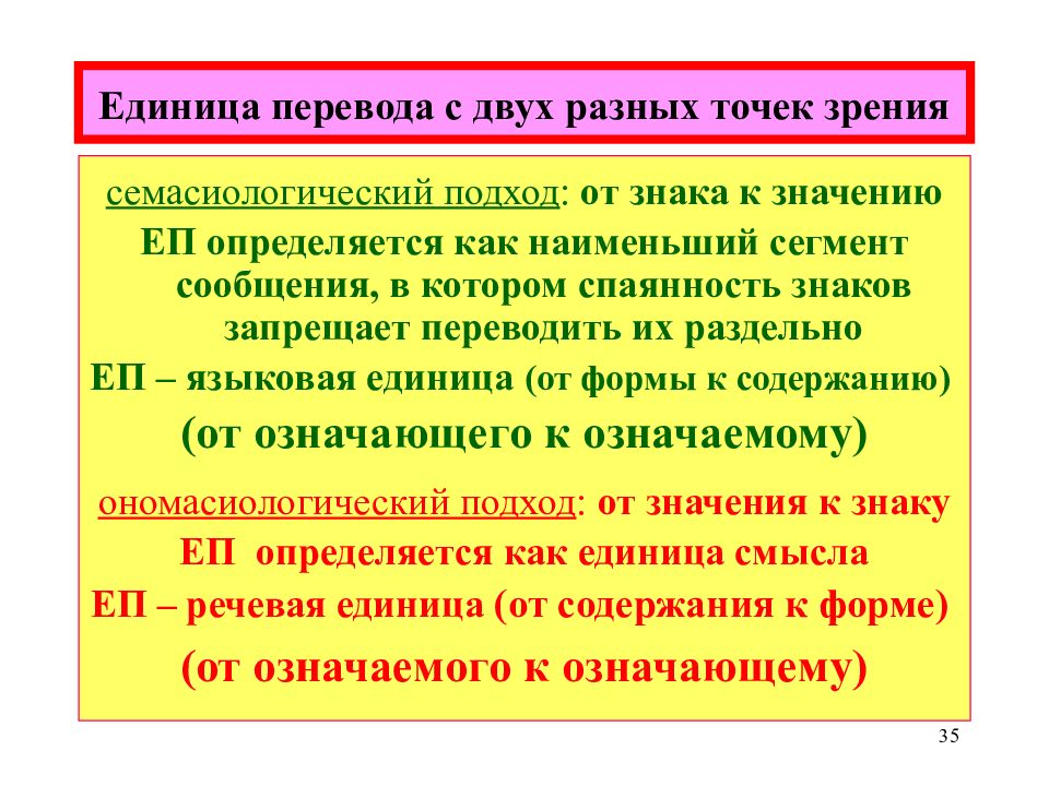 Единица перевода текст. Семасиологический и ономасиологический подходы. Как определить единицу перевода. Перевод единиц. Ономасиологический и семасиологический подходы к значению.