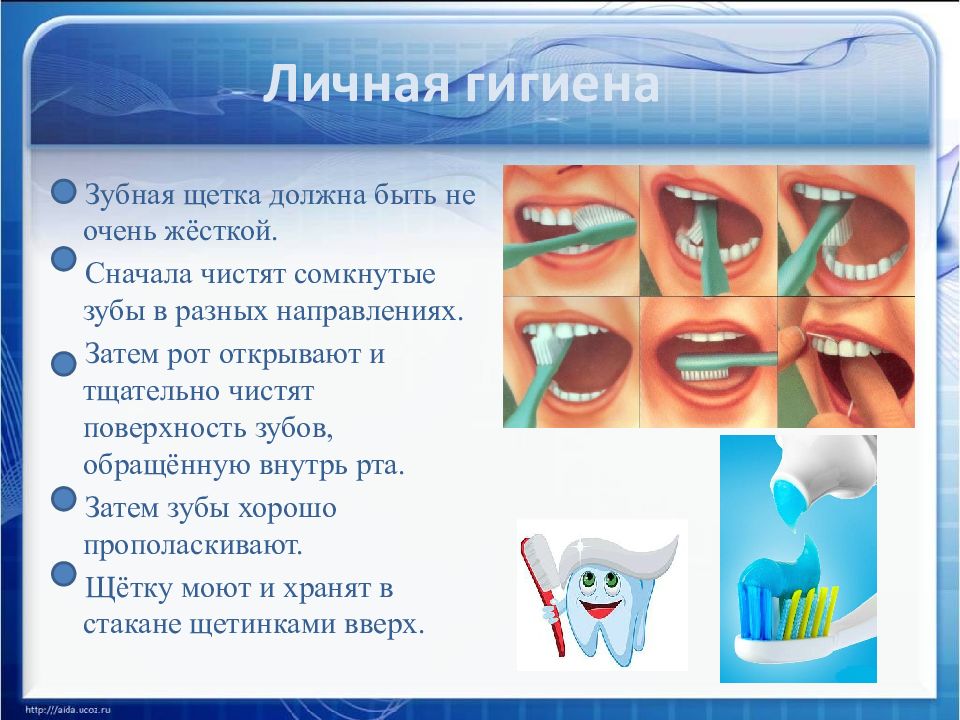 Гигиена полости рта методы и средства презентация