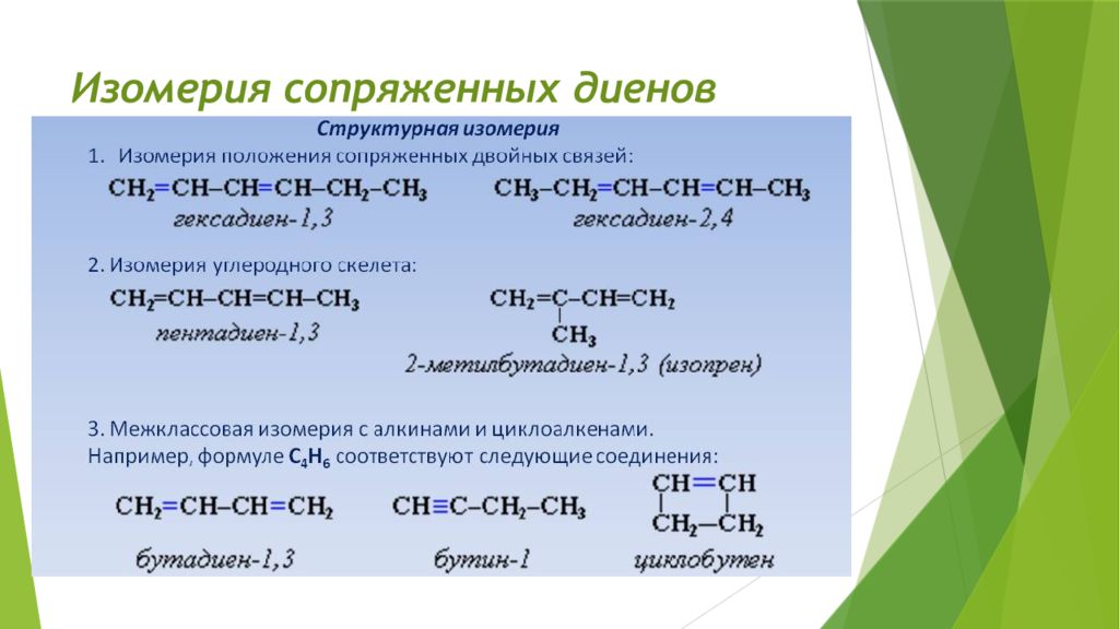 Изомером углеводорода является. Изомерия диена с5н8. Пространственные изомеры диенов. Диены межклассовая изомерия. Межклассовая изомерия диенов.
