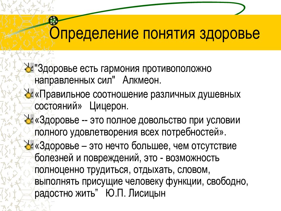 Основы здорового образа жизни студента презентация