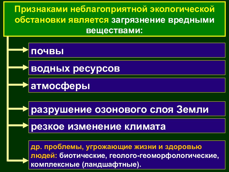 Презентация экология и безопасность обж 8 класс презентация