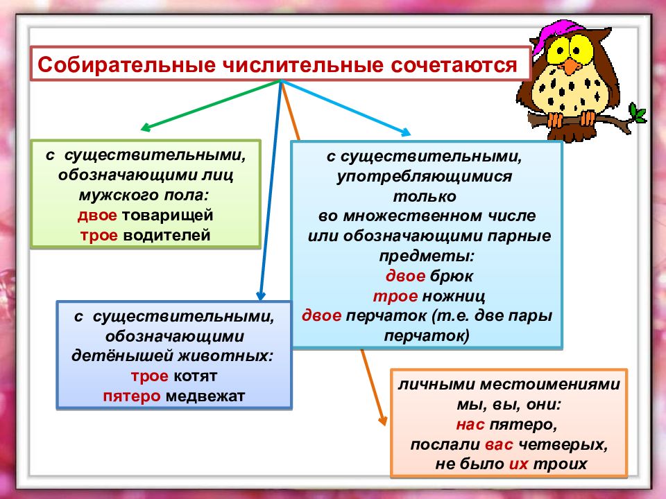 Картинки существительное с числительным