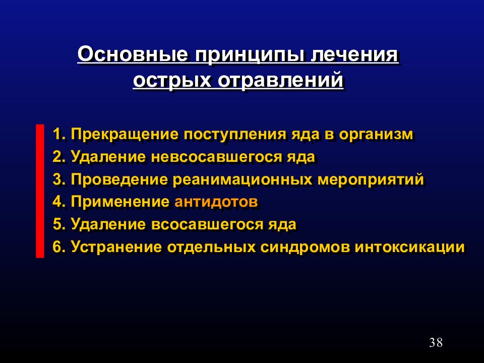 Острые отравления презентация