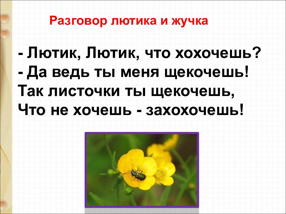 И пивоварова кулинаки пулинаки о григорьев стук и токмакова разговор лютика и жучка презентация