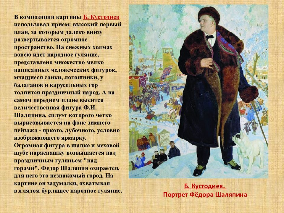 Описание картины портрет. Шаляпин картина Кустодиева. Картина б. м. Кустодиева Шаляпин. Портрет Шаляпина Кустодиев портретный очерк. Портретный очерк Шаляпина.