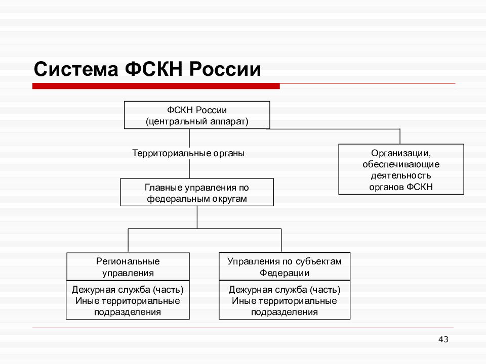 Система и структура фсб рф схема