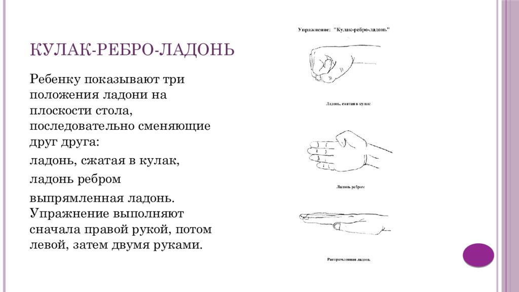 Кулак ребро ладонь. Ладони на ребре в пальчиковой гимнастике. Кинезиологические упражнения кулак ребро ладонь. Пальчиковая гимнастика ладошка кулачок ребро. Пальчиковая гимнастика кулак ребро ладонь.