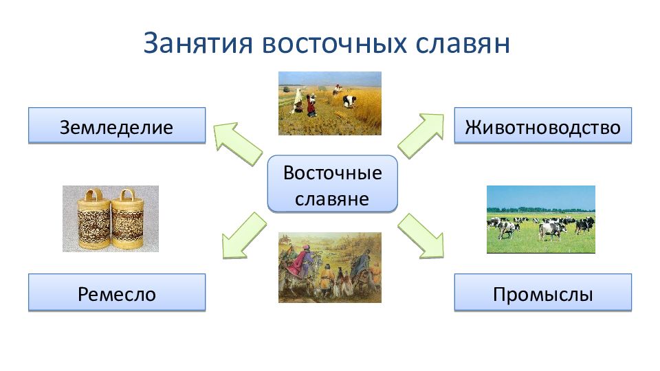 Какое традиционное занятие восточных славян зашифровано в картинках лес пчелы мед